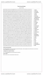 Printable word search puzzle for adults 186 (Puzzle id: 926862) Design Template