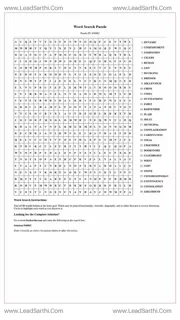 Printable word search puzzle for adults 433 (Puzzle id: 946862) Design Template