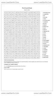 Printable word search puzzle for adults 9 (Puzzle id: 946864) Design Template