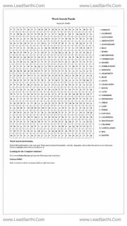 Printable word search puzzle for adults 381 (Puzzle id: 964862) Design Template