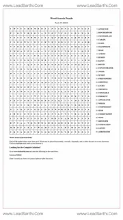 Printable word search puzzle for adults 295 (Puzzle id: 968646) Design Template