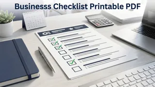 Business Checklist PDF – Printable Business Checklists thumbnail