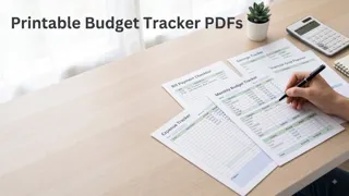 Finance Tracker Printable PDF | Budget, Expense & Money Management Trackers thumbnail