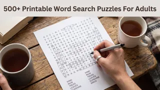 Printable Word Search Puzzles for Adults PDF | Large Collection of Challenging Word Searches thumbnail