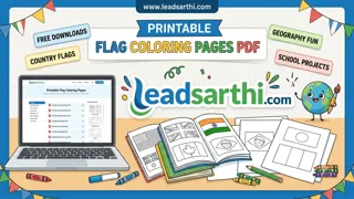 Printable Flag Coloring Pages PDF – Country Flags to Color thumbnail